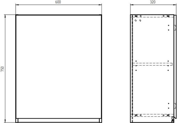 Изображение товара Шкаф навесной для кухни Dipriz Д.73041.1 (дуб/зеленый самшит)