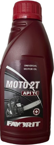 Изображение товара Моторное масло Favorit 2-Takt TC Moto / FV3202-05-E (500мл, красный)