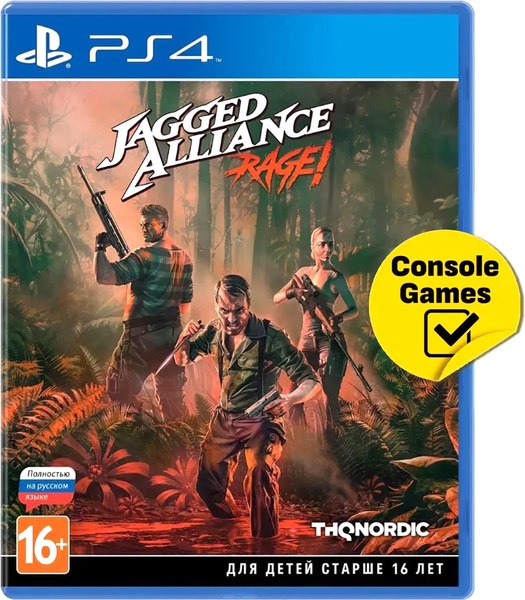 Изображение товара Игра для игровой консоли PlayStation 4 Jagged Alliance: Rage! (EU pack, RU version)
