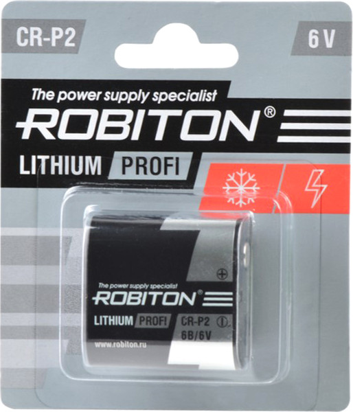 Изображение товара Батарейка Robiton Profi CR-P2 BL1 / БЛ14624