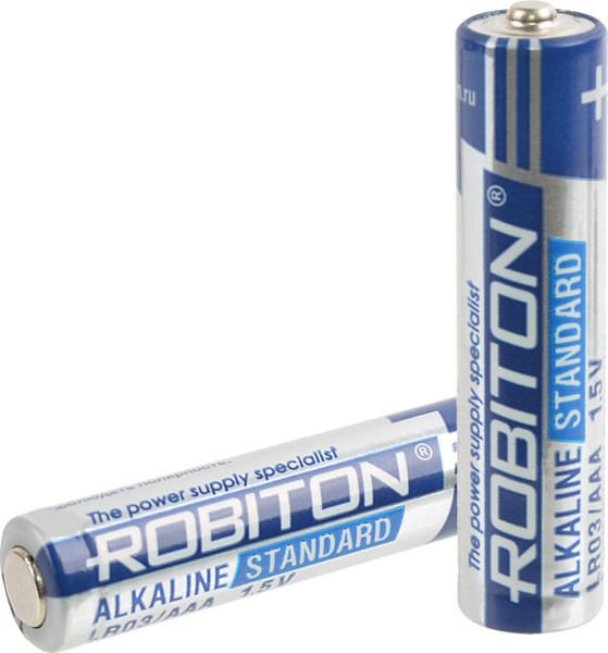 Изображение товара Комплект батареек Robiton Standard LR03 BL10 / БЛ14284