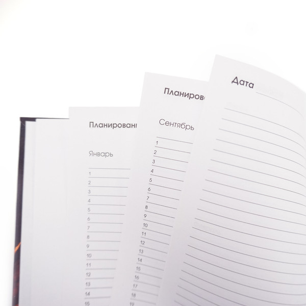 Изображение товара Ежедневник Listoff Розовое сияние / ЕЖИ24512801