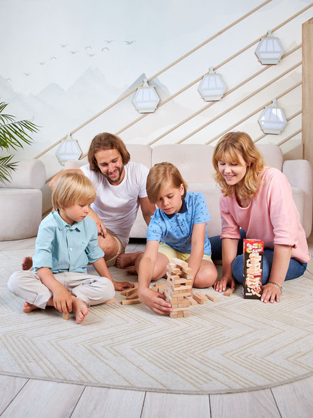 Изображение товара Настольная игра Десятое королевство Бам-бум Падающая башня / 01741