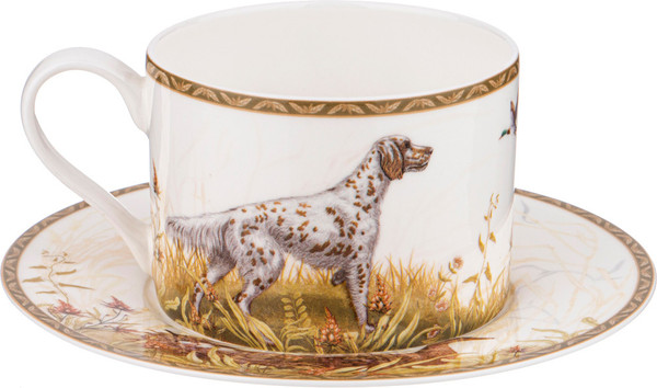 Изображение товара Чашка с блюдцем Lefard Охота / 415-2210