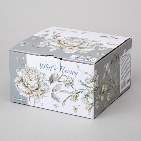 Изображение товара Чашка с блюдцем Lefard White Flower / 415-2283