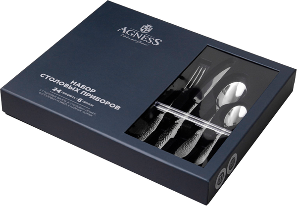 Изображение товара Набор столовых приборов Agness 1000-010