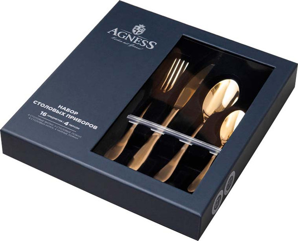 Изображение товара Набор столовых приборов Agness 1000-017