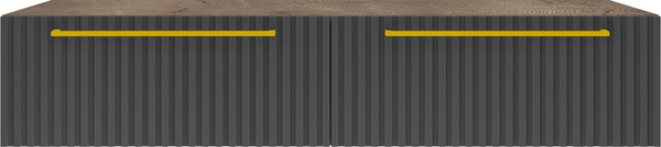 Изображение товара Тумба Shtabe Gross 6110 эко (графит/ручка золото)