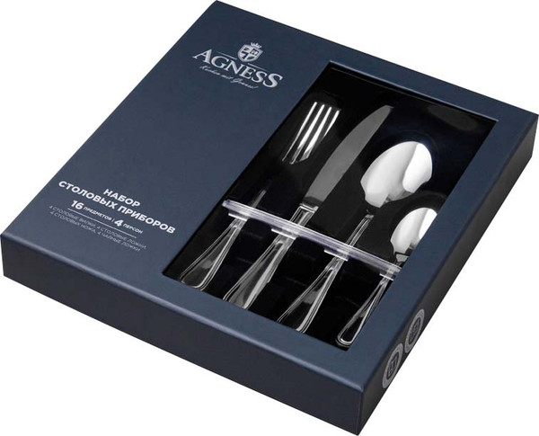 Изображение товара Набор столовых приборов Agness 1000-023