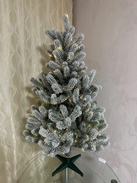 Изображение товара Ель искусственная National Tree Company Сказка заснеженная / СК/ЗСН-130 (130см)