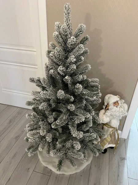 Изображение товара Ель искусственная National Tree Company Сказка заснеженная / СК/ЗСН-130 (130см)