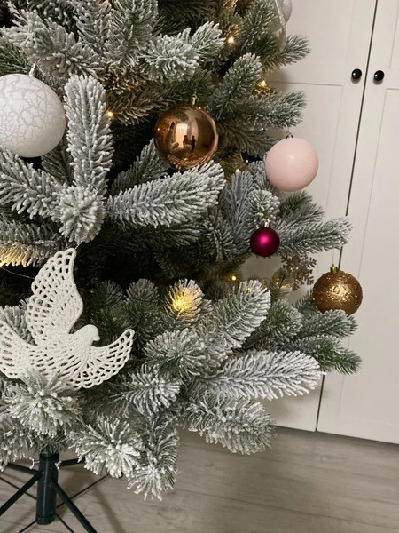 Изображение товара Ель искусственная National Tree Company Сказка заснеженная / СК/ЗСН-130 (130см)