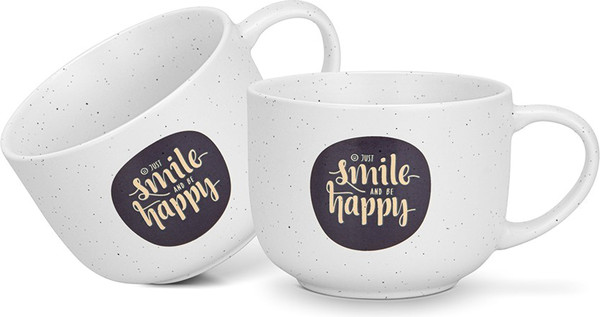 Изображение товара Набор кружек Fissman Smile Happy 3731 (2шт)