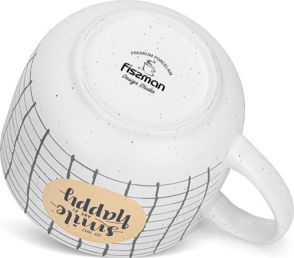 Изображение товара Набор кружек Fissman Smile Happy Checked 3732 (2шт)