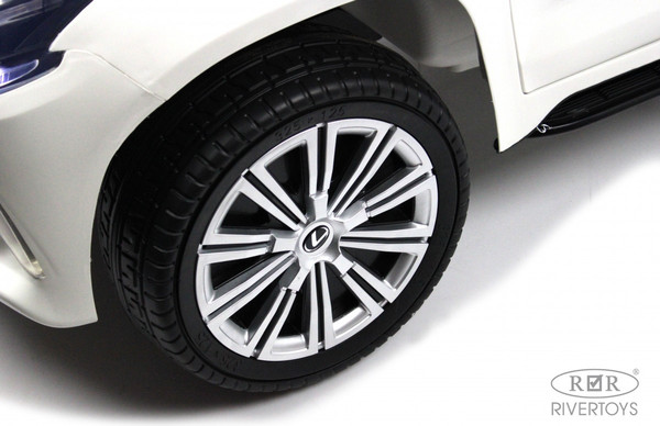 Изображение товара Детский автомобиль RiverToys Lexus LX570 / Y555YY (белый)