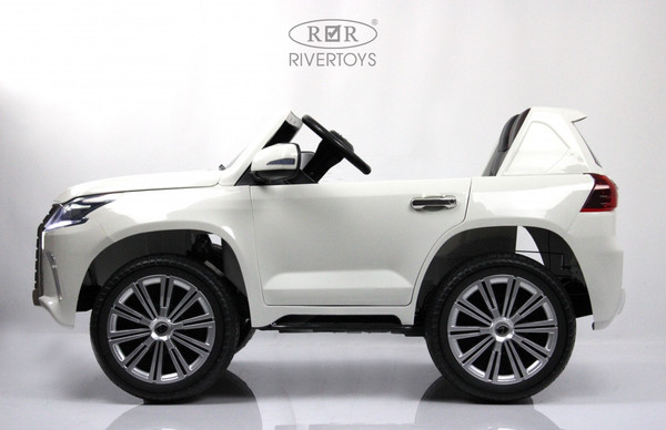 Изображение товара Детский автомобиль RiverToys Lexus LX570 / Y555YY (белый)