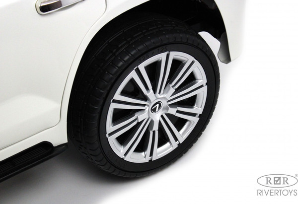 Изображение товара Детский автомобиль RiverToys Lexus LX570 / Y555YY (белый)