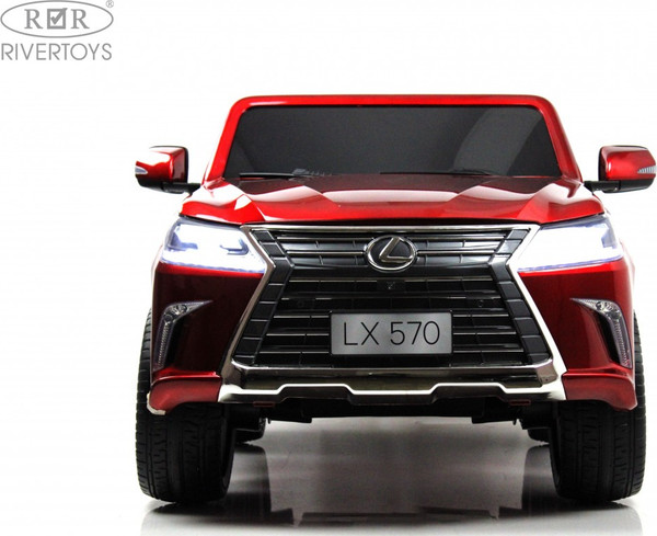 Изображение товара Детский автомобиль RiverToys Lexus LX570 / Y555YY (красный глянец)
