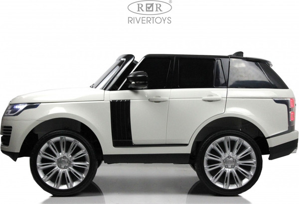 Изображение товара Детский автомобиль RiverToys Range Rover HSE 4WD / Y222YY (белый)