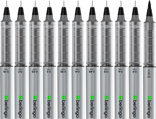 Изображение товара Набор капиллярных ручек Berlingo Precision / CK_50211 (11шт)