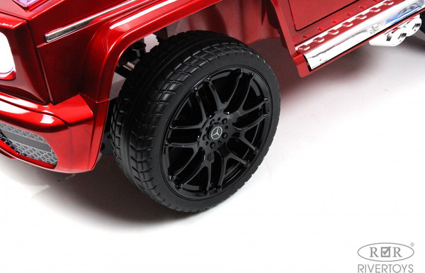 Изображение товара Детский автомобиль RiverToys Mercedes-Benz G65 / E111EE (красный глянец)