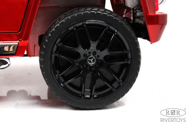 Изображение товара Детский автомобиль RiverToys Mercedes-Benz G65 / E111EE (красный глянец)
