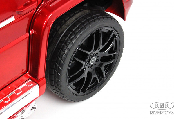 Изображение товара Детский автомобиль RiverToys Mercedes-Benz G65 / E111EE (красный глянец)