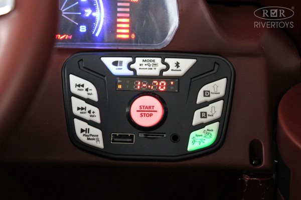 Изображение товара Детский автомобиль RiverToys Mercedes-Benz G65 / E111EE (красный глянец)