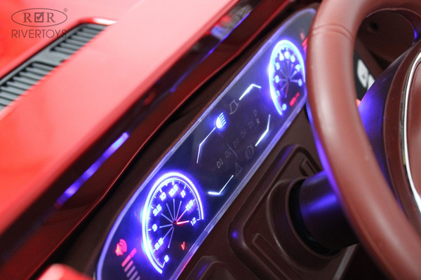 Изображение товара Детский автомобиль RiverToys Mercedes-Benz G65 / E111EE (красный глянец)