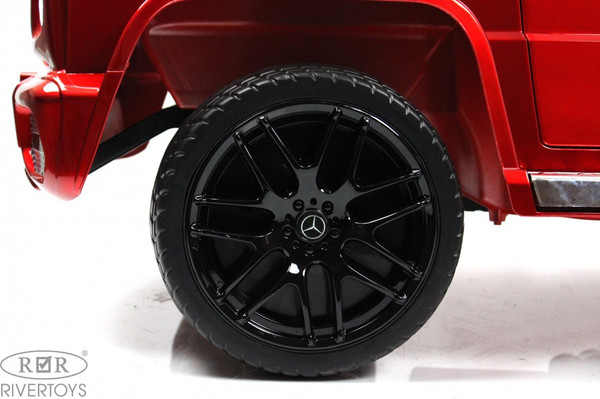 Изображение товара Детский автомобиль RiverToys Mercedes-Benz G65 / E111EE (красный глянец)