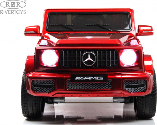 Изображение товара Детский автомобиль RiverToys Mercedes-Benz G65 / E111EE (красный глянец)