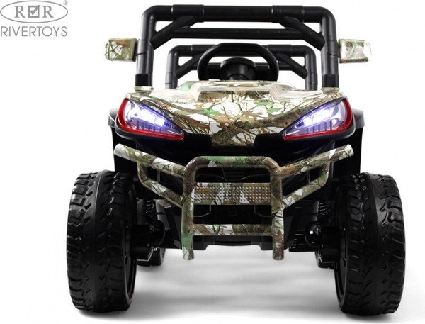 Изображение товара Детский автомобиль RiverToys L888LL (зеленый камуфляж)