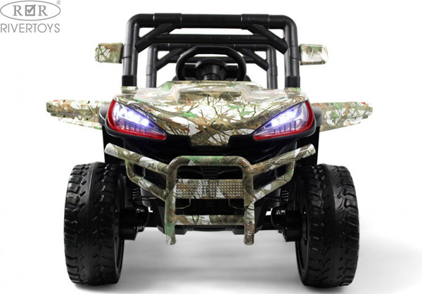 Изображение товара Детский автомобиль RiverToys L888LL (зеленый камуфляж)