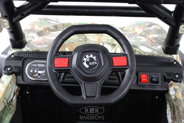 Изображение товара Детский автомобиль RiverToys L888LL (зеленый камуфляж)