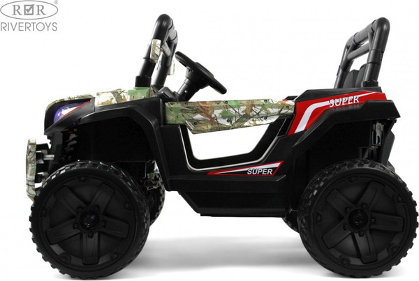 Изображение товара Детский автомобиль RiverToys L888LL (зеленый камуфляж)