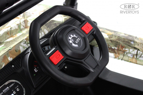 Изображение товара Детский автомобиль RiverToys L888LL (зеленый камуфляж)