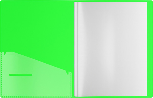 Изображение товара Папка для бумаг Berlingo Your Way / DB4_20895 (зеленый неон)