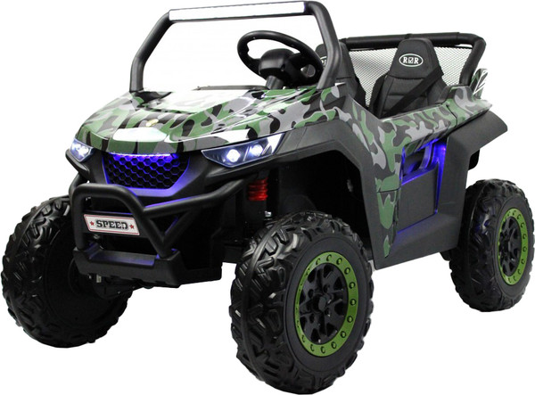 Изображение товара Детский автомобиль RiverToys T777TT 4WD (зеленый камуфляж)