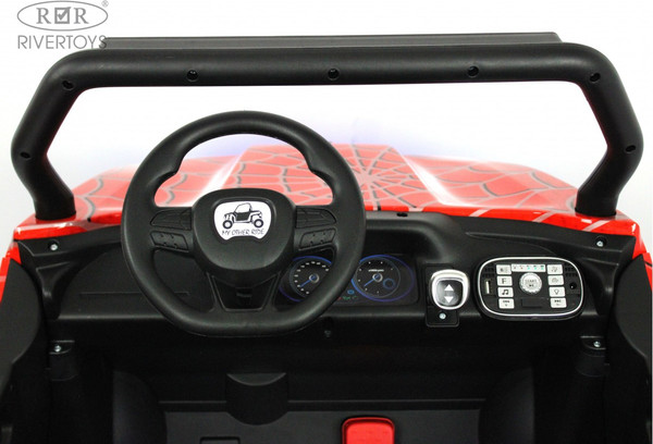 Изображение товара Детский автомобиль RiverToys T777TT 4WD (красный Spider)