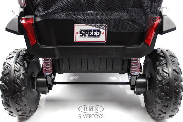 Изображение товара Детский автомобиль RiverToys T777TT 4WD (розовый камуфляж)