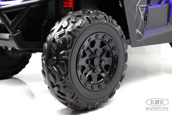 Изображение товара Детский автомобиль RiverToys T777TT 4WD (черный Spider)