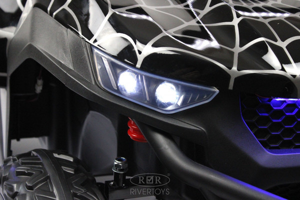 Изображение товара Детский автомобиль RiverToys T777TT 4WD (черный Spider)