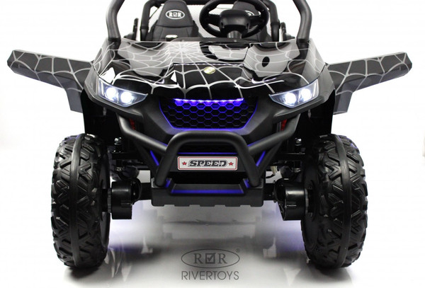Изображение товара Детский автомобиль RiverToys T777TT 4WD (черный Spider)