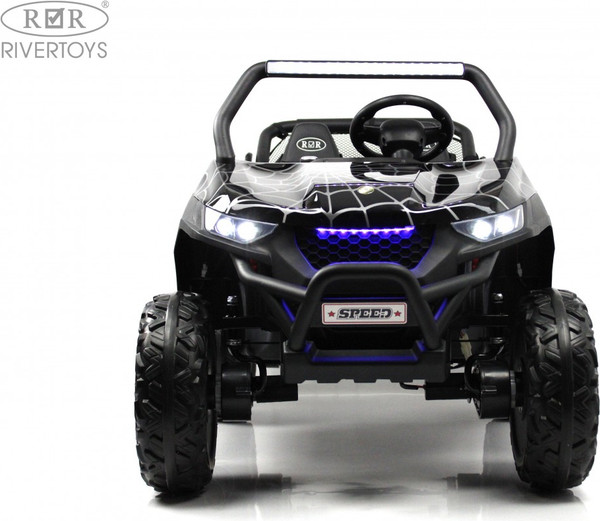 Изображение товара Детский автомобиль RiverToys T777TT 4WD (черный Spider)