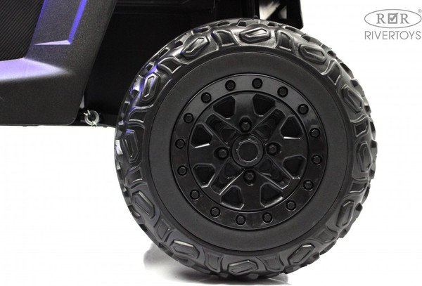 Изображение товара Детский автомобиль RiverToys T777TT 4WD (черный Spider)