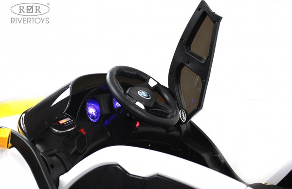 Изображение товара Детский автомобиль RiverToys K888AM (желтый)