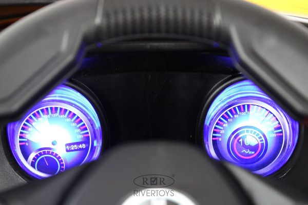 Изображение товара Детский автомобиль RiverToys K888AM (желтый)