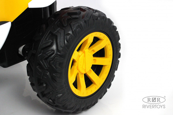 Изображение товара Детский автомобиль RiverToys K888AM (желтый)