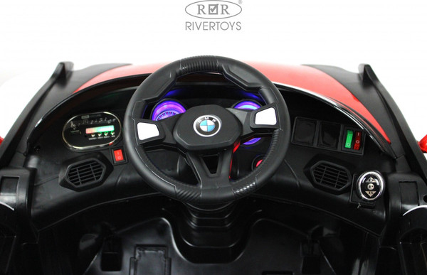 Изображение товара Детский автомобиль RiverToys K888AM (красный)