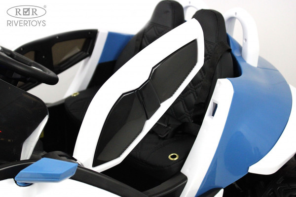 Изображение товара Детский автомобиль RiverToys K888AM (синий)